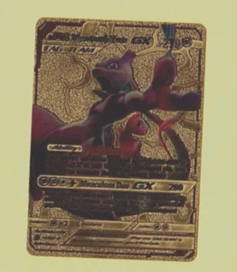 CARTA POKEMON MEWTWO & MEW GX 270 ORO - Foto 1 di 2