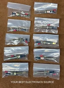 NEW Universal Car Door Trunk Alarm Light Hood Pin Switch (Bundle of 10 Switches) - Picture 1 of 2
