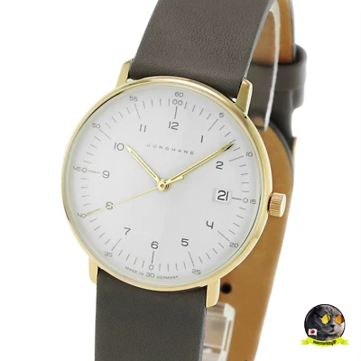Reloj para dama Junghans Max Bill cuarzo esfera plateada 33 mm 047/7854,02 NUEVO Foto 1 de 4