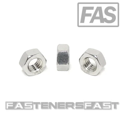 FAS (25) 5/16-18 Finished Hex Nuts Stainless Steel (25 Pieces)