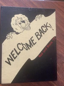 Lawrence High School Jahrbuch 1977 "Rot und Schwarz" 77 Lawrence, Kansas KS - Bild 1 von 7