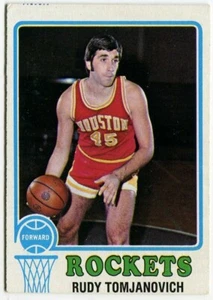 1973-74 Topps #145 Rudy Tomjanovich Houston Rockets - Picture 1 of 2