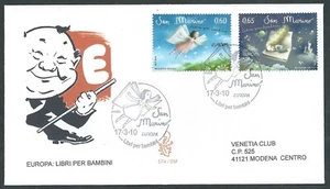 2010 SAN MARINO FDC VENETIA 574 EUROPA NO TIMBRO ARRIVO - BG - Foto 1 di 1