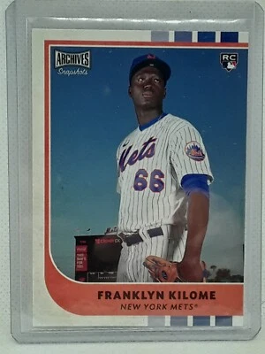 Franklyn Kilome 2021 Topps Archives Snapshots - #17 RC - New York Mets - Image 1 of 2