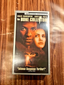The Bone Collector Special Edition VHS Denzel Washington 2000 Horror Movie NEW - Picture 1 of 11