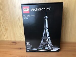LEGO 21019 Architecture architettura The Eiffel Tower Paris edificio nuovo IMBALLO ORIGINALE