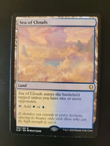 Sea of Clouds 360 Magic The Gathering Commander Legends: Baldur's Gate CLB raro casi nuevo - Imagen 1 de 2