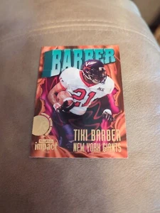 1997 SkyBox Impact Football Card #210 Tiki Barber Rookie - Picture 1 of 2