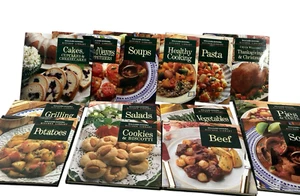 Set Of 14 William Sonoma Kitchen Library Time Life Cookbooks Books Cookies Pasta - Picture 1 of 12