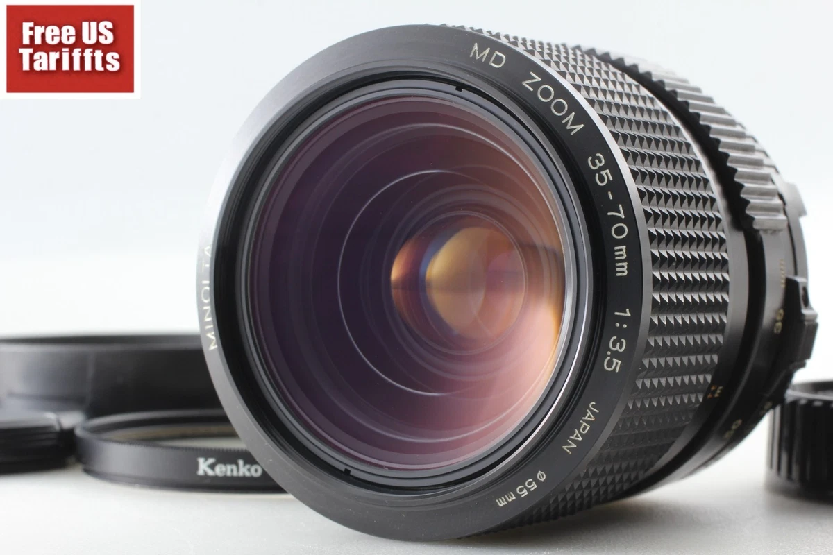 Minolta MD f/3.5 35-70mm Focal Camera Lenses for sale | eBay