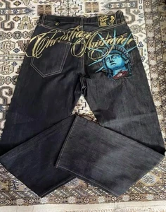 Women’s Y2K Straight Legged High Waisted Jeans Size M. - Picture 1 of 5
