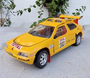modellino auto scala 1/18 citroen xz rally raid modellini per ricambi usato - Foto 1 di 11
