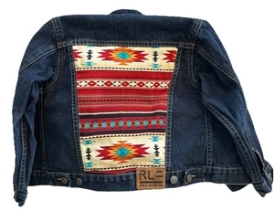 Polo Ralph Lauren Jean Jacket Boys/Girl's Size 4 / 4T Denim - Picture 1 of 6