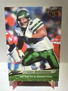 Tarjeta de fútbol americano Ultra 1992 #298 Scott Mersereau - Imagen 1 de 2