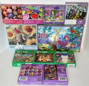 Miscellaneous Assortment Of Jigsaw Puzzles (50 - 350 Pieces) - Picture 1 of 1