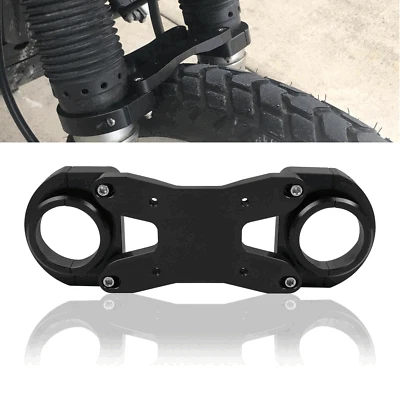 Front Fork Brace Method Kit Black Fit For Kawasaki KLR650 KLR 650 2008-2023 — 第 1/4 张图片