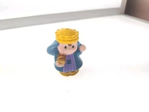Fisher Price Little People Weihnachtskrippe 2008 blau WISEMAN Junge Ty57 - Bild 1 von 3