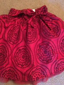 New The Children's Place Christmas New Year Beautiful Skirt sz 8 - Picture 1 of 8
