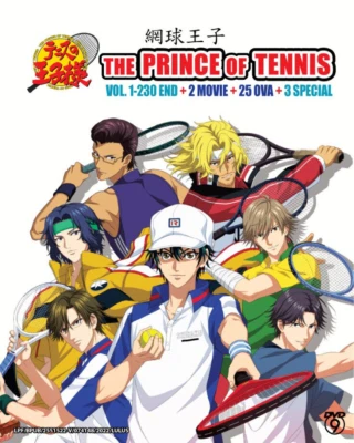 DVD The Prince Of Tennis Complete Vol.1-230 End +2Movie +25OVA +3Special Eng Sub - Image 1 of 2