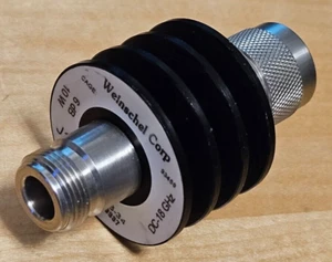 Weinschel Microwave 23-6-34 6dB 10W Attenuator Type-N(m-f) DC - 18GHz BL9337 - Picture 1 of 4
