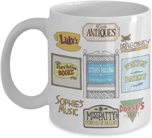 Gilmore Girls Mug 11oz - TV Show Inspired Coffee Cup - Gift for Die-Hard Fan - Picture 1 of 2