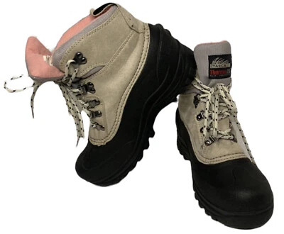 Botas Itasca Para Mujer Talla 9 Therma Lite Granito Pico Invierno Con Cordones Impermeables Foto 1 de 4