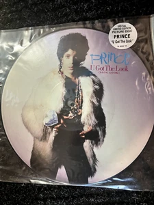Prince - U Got The Look (Long Look) 1987 UK 12" Picture Disc W8289TP 920 752-0 - Picture 1 of 2