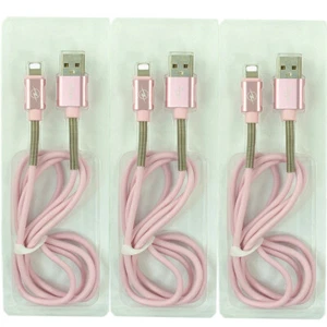 3 Pack Fast Charging USB Cable Charger For iPhone 6 7 8 Plus XR Max 11 12 13 Pro - Picture 1 of 13
