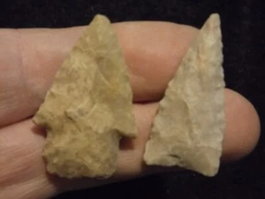 Authentic Central Texas Arrowheads, Ancient Indian Artifacts *FREE SHIPPING LG63 - Picture 1 of 4