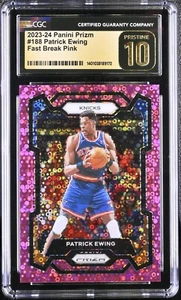 PATRICK EWING 2023 Prizm #188 PINK 29/50 PRISTINE 10 + COUPONS + FREE SHIPPING! - Picture 1 of 3