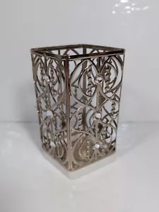 BATH & BODY WORKS GEMS GOLD GATE METAL GENTLE FOAMING HAND SOAP SLEEVE HOLDER!! - Picture 1 of 9