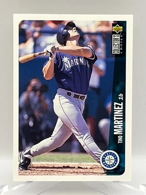 1996 Upper Deck Collector's Choice MLB Card 318 Tino Martinez - Seattle Mariners - Image 1 of 2