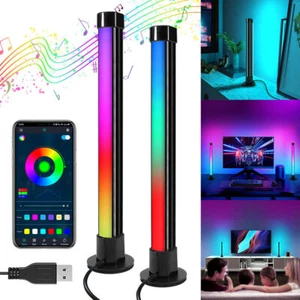 Smart RGB LED Light Bars Backlight Music Sync APP Remote Control Light Gaming UK - Picture 1 of 15
