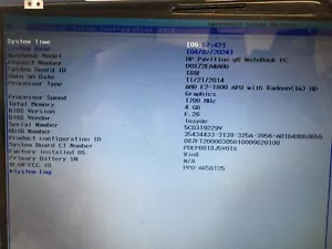 HP Pavilion G6-2000 G6-2332SA Motherboard AMD E2-1800 697230-501 DA0R52MB6E0 (F8 - Picture 1 of 4