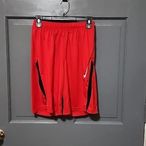 Nike Dri-Fit Standard Shorts, Red, Black, White, Size XL Unisex Youth Boy Girl - Picture 1 of 3