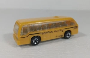 Mattel Hot Wheels School Bus #3 Diecast Blackwalls Loose Vintage 1981 - Picture 1 of 7