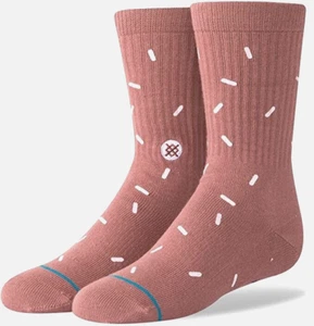 Stance Kids Sugar Rush Sock Candy Sprinkles Seamless Toe Brown Medium 11-1 - NWT - Picture 1 of 7