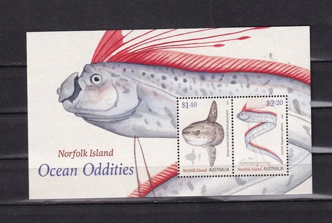 AUSTRALIA- (NORFOLK ISLAND)-2020-OCEAN ODDITIES-MNH-(REF 2-16) Cover