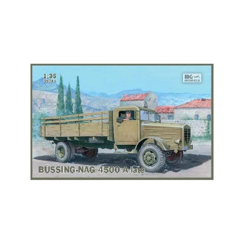 Modellino Camion Bussing-Nag 4500a IBG models 35013 1/35ème Modellino Char Promo - Immagine 1 di 1