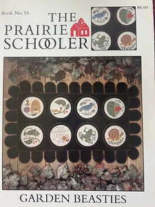 The Prairie Schooler- Book #54- Garden Beasties- Original Cardstock - Picture 1 of 2