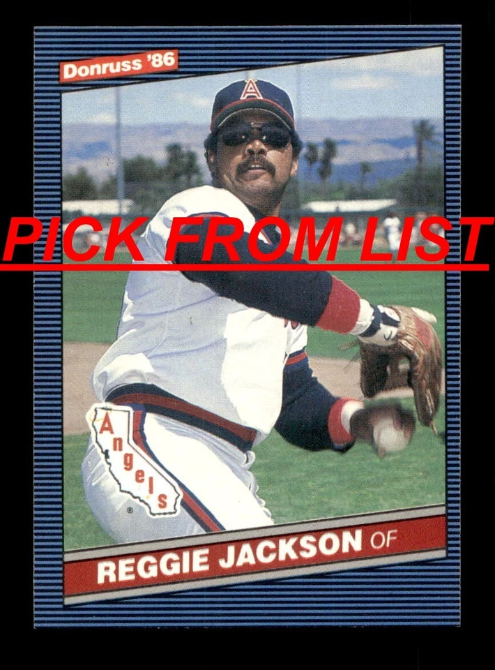 1986 Donruss 224-440 EX-MT/NM Pick From List All PICTURED jj4 - Image 1 of 1