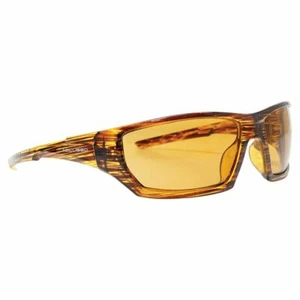 Accused Safety Glasses Brown Lens AS/NZS 1337.1 Demi Brown Frame - Picture 1 of 1