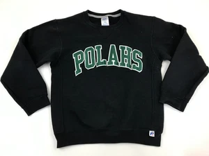 POLAHS Sweater Youth Size Large L Black Pullover Long Sleeve Sewn Los Angeles - Picture 1 of 7