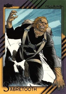 SABRETOOTH / 2015 Marvel Fleer Retro (Upper Deck) BASE Trading Card #51 - Picture 1 of 2