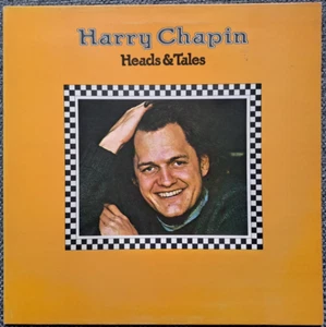 HARRY CHAPIN - HEADS & TALES - 12" VINYL LP RECORD ALBUM GATEFOLD - NEAR MINT - Picture 1 of 4