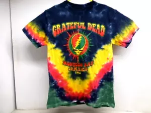 Grateful Dead Liquid Blue 2002 Tie Dye Montego Bay Jamaica T-Shirt SZ MED VGC - Picture 1 of 4