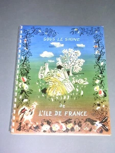 Vins Catalogue Nicolas des grands vins pour l'année 1956 peintures R. Oudot - Imagen 1 de 4