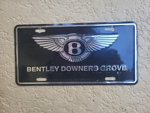 Bentley Downers Grove Händler Nummernschild *RAR* - Bild 1 von 2