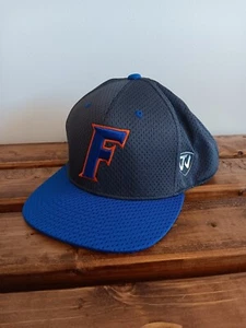 Florida Gators Hat Cap - 7 3/8 - Top Of The World - Blue Grey Gray - Memory Fit - Picture 1 of 7