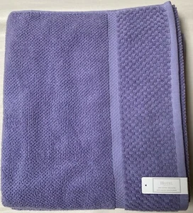 NWT HOTEL MADE IN GREEN 2 BATH 1 HAND 1 WASHCLOTH LAVENDER COTTON TOWEL - Picture 1 of 2